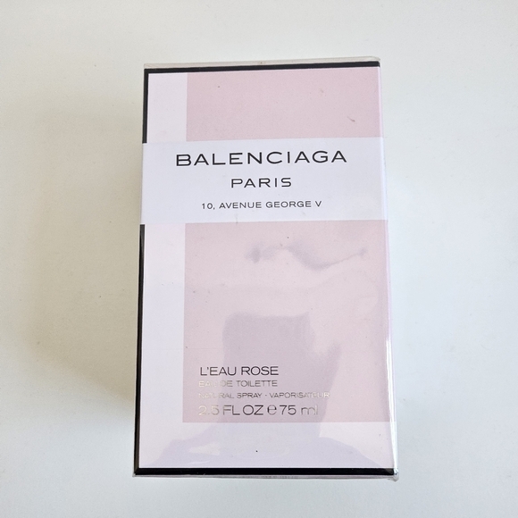 New Balenciaga L'eau Rose Eau De Toilette Spray 2.5oz/75ml Sealed Packaging - Picture 7 of 11